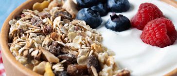 Healthy Granola With Nuts And Cranberries