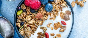 Homemade Granola With Berries