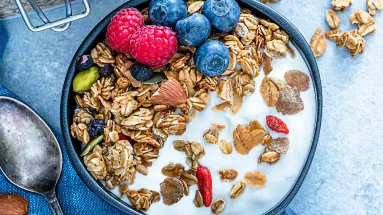 Homemade Granola With Berries