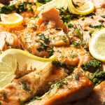 Pan Seared Salmon with Lemon Butter Sauce recipe