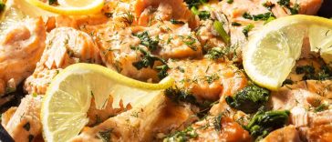 Pan Seared Salmon with Lemon Butter Sauce recipe