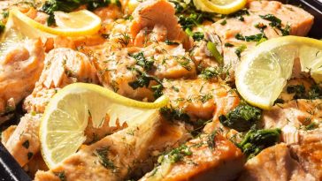 Pan Seared Salmon with Lemon Butter Sauce recipe